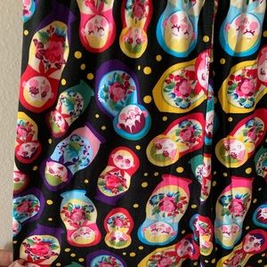 Agnes and Dora nesting doll leggings size large